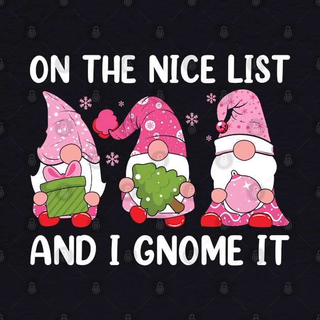 On The Nice List And I Gnome It by MZeeDesigns